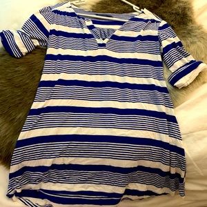 Only worn a couple times. Cute navy sailor short summer dress.